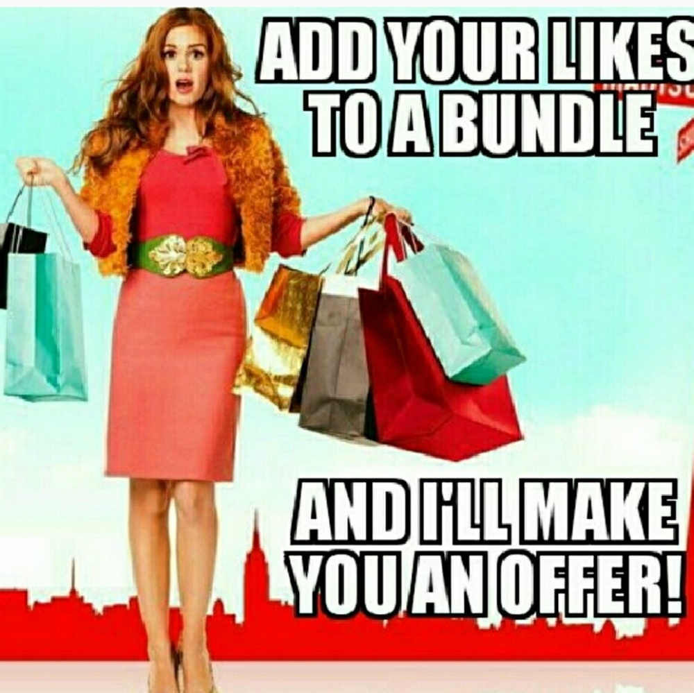 Add your likes to a bundle; make me an offer